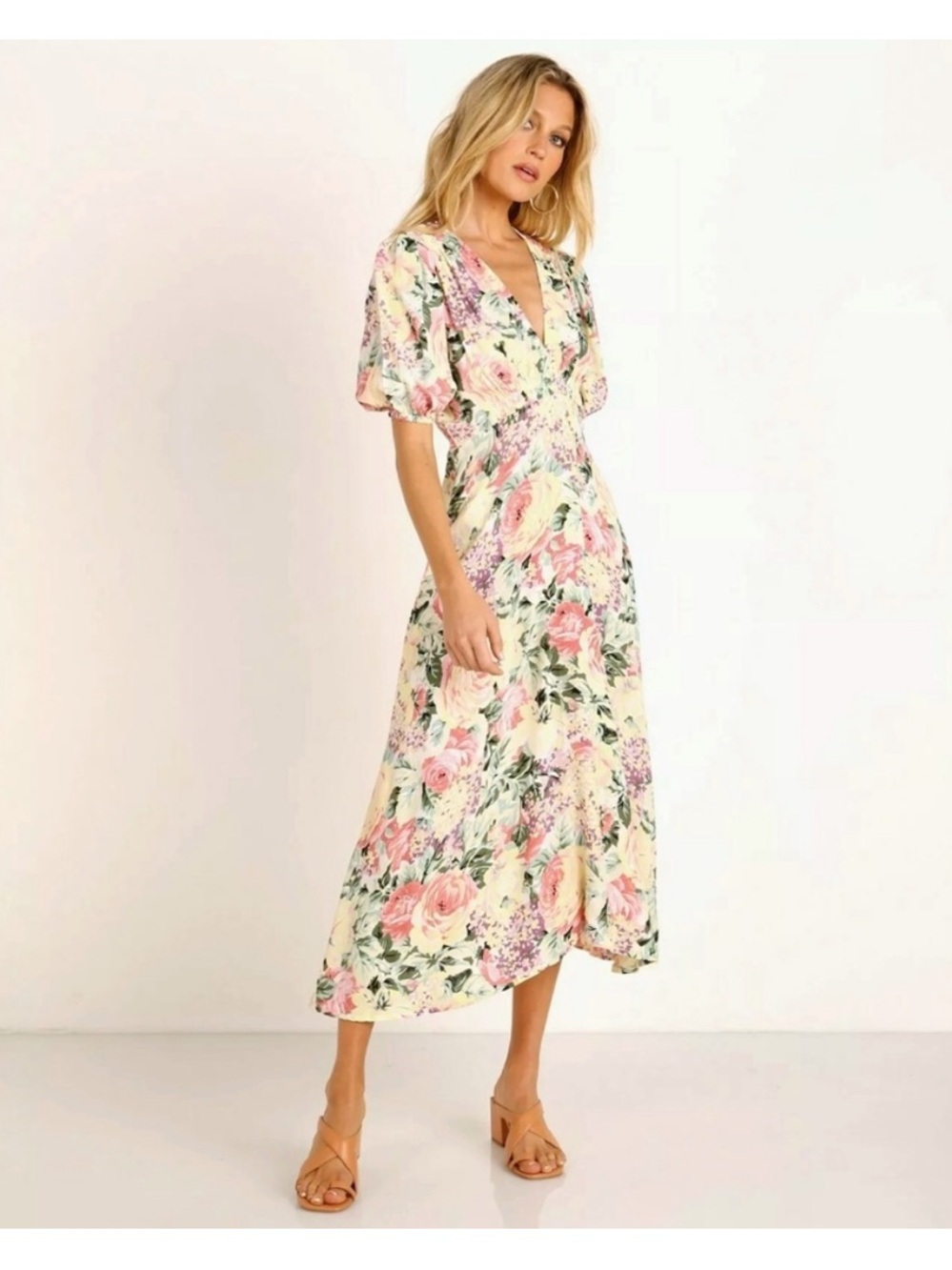 Faithfull the Brand Marie Louise Venisa Dress